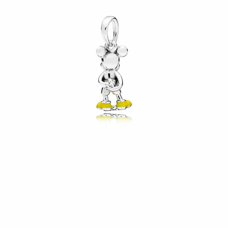 Pandora Disney, Classic Mickey Pendant NZ Sale, Sterling Silver (391854-HCZ)